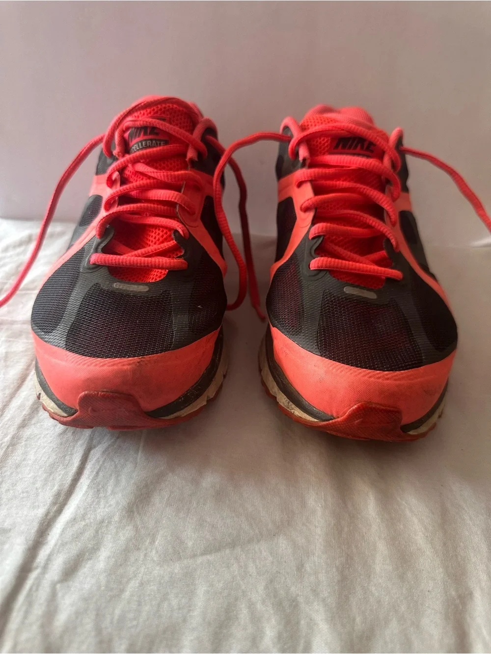 Nike Women’s Athletic Shoes - Black & Red-Orange
